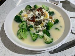 金银蛋上汤西兰花-肥仔文澳门猪骨煲(南京西路店)