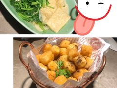 鸡汁腐皮香蒿-新白鹿餐厅(金鹰新街口店)