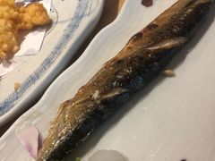 烤秋刀鱼-大岛日本料理铁板烧(南通大饭店)