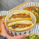 用料特别实在~汤底是新鲜熬制的羊骨汤好喝!