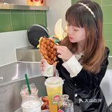 露营风小清新咖啡厅一整个爱住[爱心]就在时代城～ 