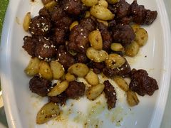 金蒜牛肉粒-大眼锅贴饺子(河西店)