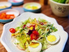 -明洞阿姨·韩式酱蟹烤肉·创意料理(三元桥店)