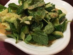 凉拌荆芥黄瓜-博望坡酒楼(漕溪路店)