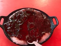 酸磨糕巧克力刨冰-王中王刨冰