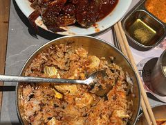 -草家酱蟹炭火烤肉店(珲春南路一店)