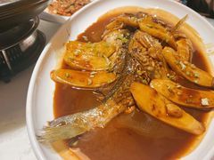 深海黄鱼年糕-径山十八道·风味民间菜(华夏之心店)