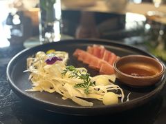 三年金钱火腿配大理手撕乳扇-泓0871臻选云南菜·味庄