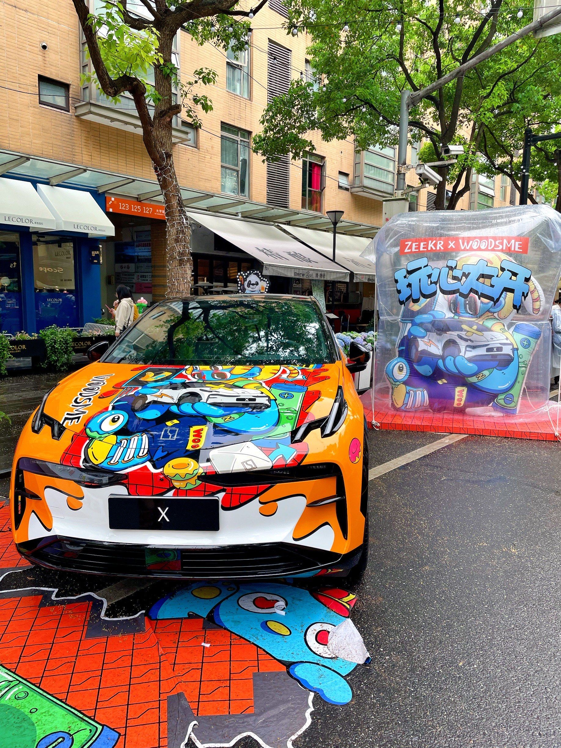 涂鸦车的新面貌