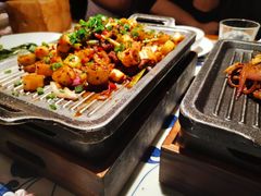 葱椒爆牛肉-绿茶餐厅(王府井永宁门店)