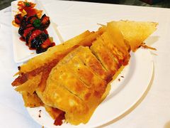 鲅鱼韭菜锅贴-大眼锅贴水饺(河东店)