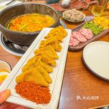 酸汤煮肉沫贡菜泡饭，很好吃[强]