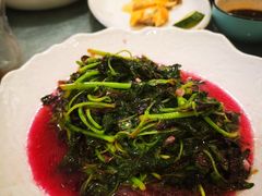 清炒空心菜-侬佳蒸菜馆(听潮店)