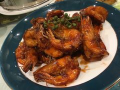 椒麻豉油虾-小船渔村•大连菜•大连焖鱼(明泽街店)