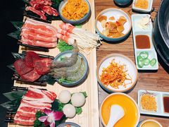 -明洞阿姨·韩式酱蟹烤肉·创意料理(三元桥店)