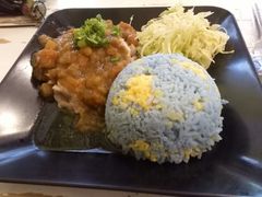 -蝶豆花蓝面条