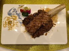 安格斯脆皮牛助排-广州塔晖粤轩中餐厅