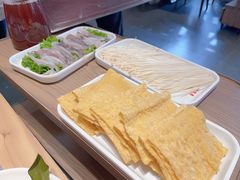 炸豆皮-蜀留香火锅·始于1999·原四川老火锅(白堤路店)