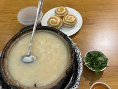 干贝排骨粥-粤仔湾砂锅粥(广益哥伦布店)