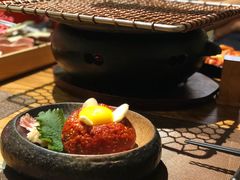 生拌牛肉-黑牛の店·和牛烧肉(合生汇店)