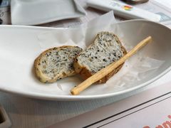 餐前面包。-安妮意大利餐厅(丽都店)