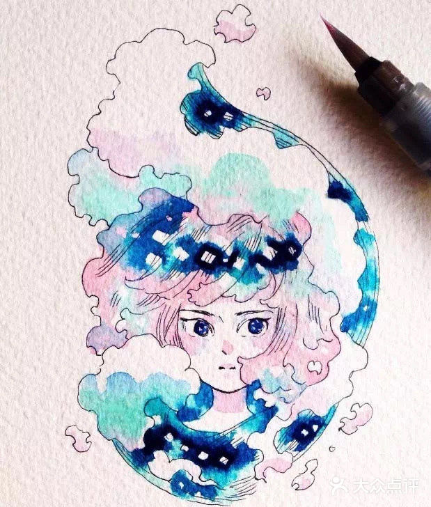 自然与少女的不一样火花💥