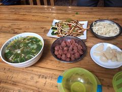 自制牛肉丸子-清真马杰山牛肉汤馆
