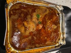 锡纸烤脑花-京韵胡同·酱香羊蝎子火锅涮肉(长寿路店)