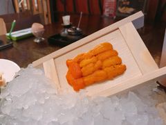 海胆刺身&nbsp;（板）-大桥日本料理·日式放题·铁板定食(科兴科学园店)