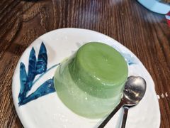 自制招牌抹茶布丁-大雄寿司(中华广场店)