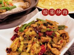 酸菜炒肉-喜洲翰林餐厅(董家百年老宅店)