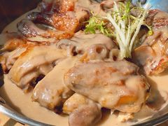 牛肝菌白汁烩春鸡-港丽餐厅(高德置地店)