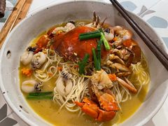 膏蟹拌面-十面欢腾·海鲜面·台式Bistro(长乐路店)