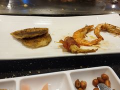 柠汁美极虾-利昂法式铁板主题餐厅(新奥购物中心店)