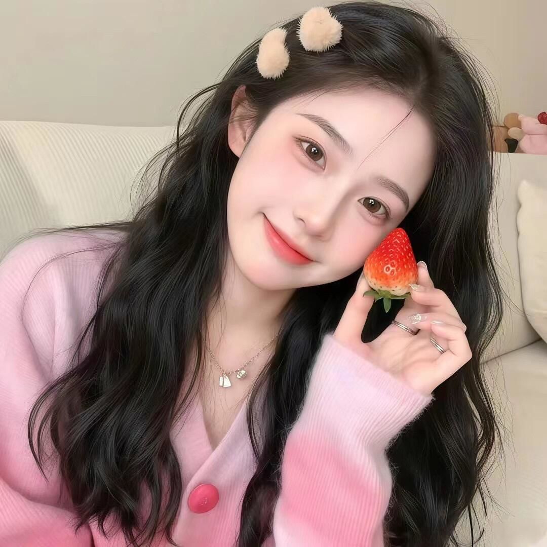 清新简约女头像