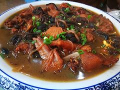 小鸡炖蘑菇-郭记家常菜下水馆