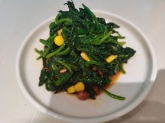 花生拌菠菜-姥姥春饼·烤鸭(未央路盛龙店)