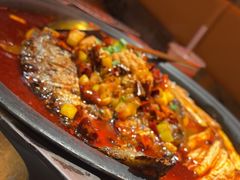 -探鱼·鲜青椒爽麻烤鱼(苏宁广场店)