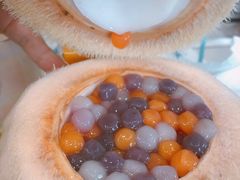 小芋圆椰汁椰子冻-广德记·椰子冻手制甜品(福田总店)