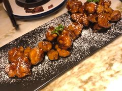 雪花糖醋里脊-绿茶餐厅(乐峰广场店)