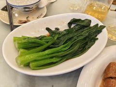 白灼有机菜心-鱼米之家·20年老字号园林农庄·宴席(鱼窝头店)