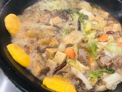 -粘豆包柴火铁锅炖