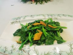 方魚炒芥蘭-潮林府私房菜