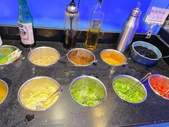 自助调料区-千岛蚝高压锅生蚝·人参火锅(白云万达店)