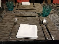 餐具摆设-长沙北辰洲际酒店-兰调全日餐厅