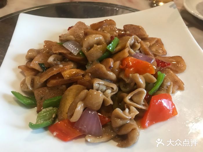 芝城故事·闽北建瓯菜馆大肠炒光饼图片