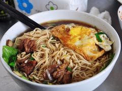 红烧牛肉面+荷包蛋-老赵面店(大西路店)