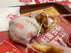 香辣鸡腿堡-华莱士·全鸡汉堡(四望亭店)