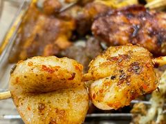 烤年糕-宝记烧烤·碳锅羊肉·羊蝎子火锅·夜食社(文体路创始店)