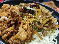 羊肉白菜面-大姨捞面(新安花园店)